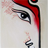 Ganesha - Acrylics on Canvas