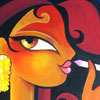 DIPTYCH My mama, my muse. My daughter, my mirror - Acrylics on Canvas